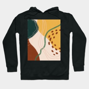 Abstract Bohemian Shapes 11 Hoodie